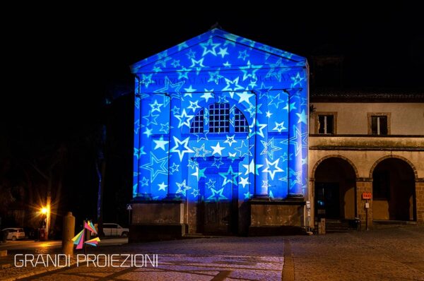 Proiezioni Natalizie Chiesa San Giacomo Orvieto