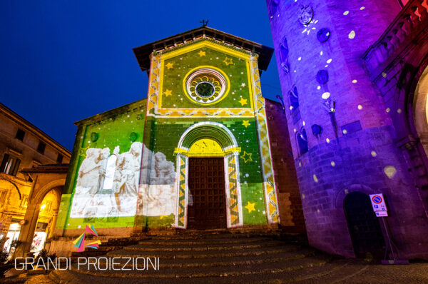 Proiezione Piazza della Repubblica Orvieto